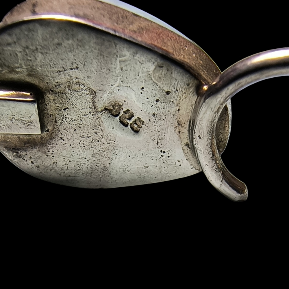 Larimar And Sterling Silver Bracelet With Hook Closure - Picture 10 of 11